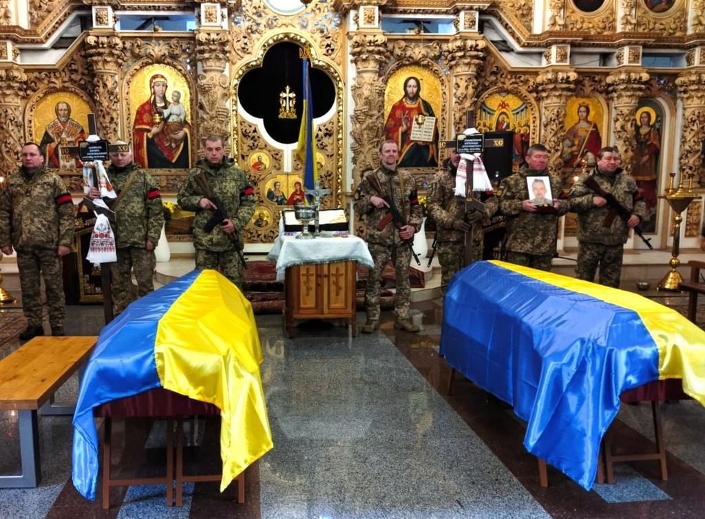 Полтавська громада попрощалась із загиблими захисниками України