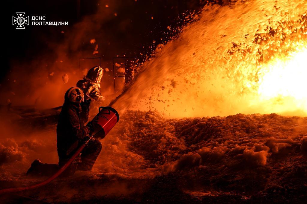 Зранку ворог вчергове атакував Миргородщину