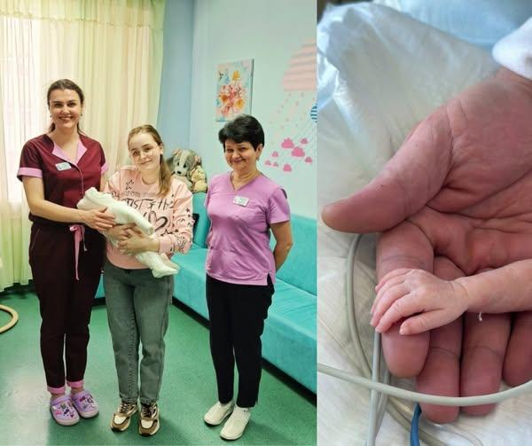 У Полтаві врятували дівчинку з вадою серця та вагою менше кілограма