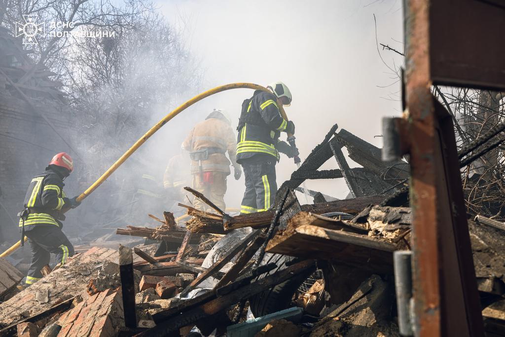 У Полтавській громаді внаслідок падіння ворожого БпЛА травмовано людину
