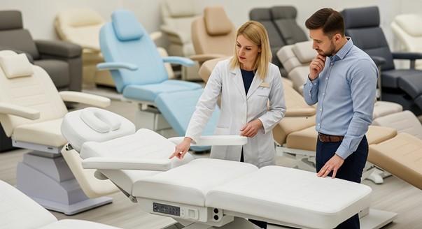 Обираємо медичні та косметологічні кушетки для роботи