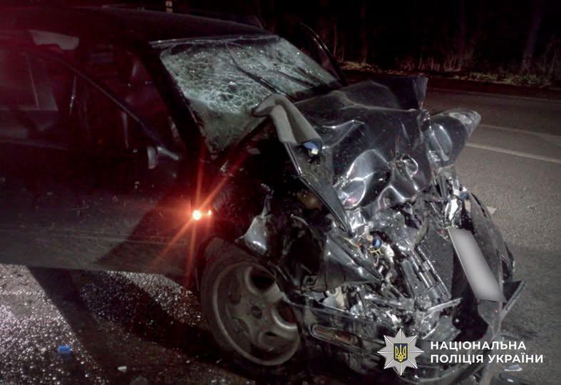 На Полтавщині сталося ДТП: травмовано двоє дорослих та двоє дітей