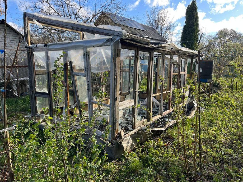 Під час ранкової атаки постраждали дачі у Полтавській громаді