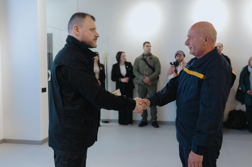 Рятувальника з Полтавщини нагородили відзнакою МВС