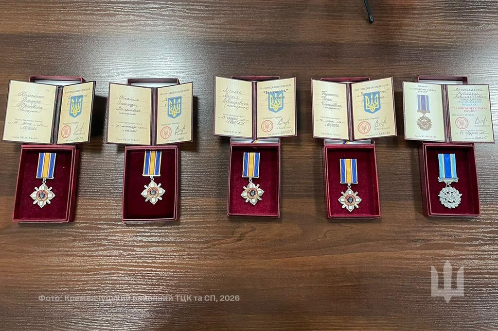 На Полтавщині посмертно нагородили військових орденами та медаллю
