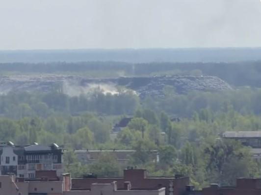 На Макухівському сміттєзвалищі не фіксують відкритого полум'я