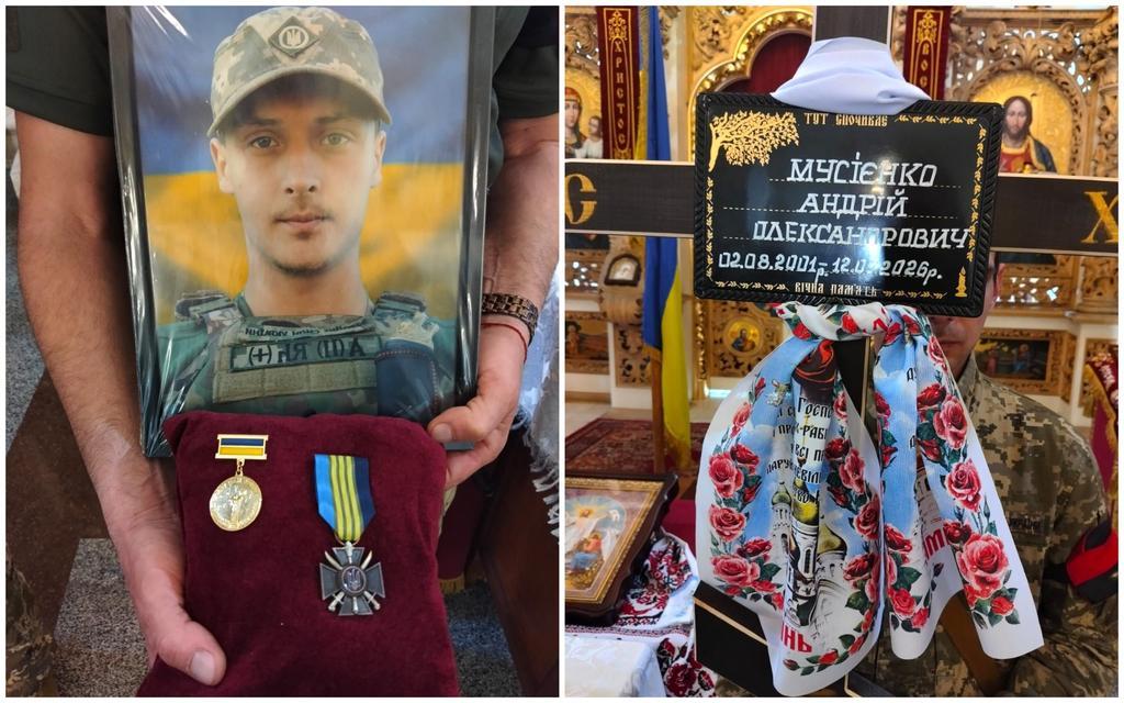 Полтавська громада попрощалась із загиблим захисником України