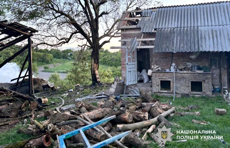 На Полтавщині внаслідок атаки дронів поранено двох людей