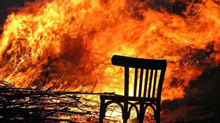У Котелевському районі в пожежі загинув чоловік