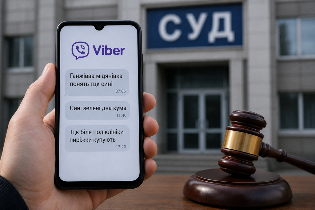 Житель Полтавщини отримав вирок за повідомлення у Viber про місця роботи ТЦК у Viber