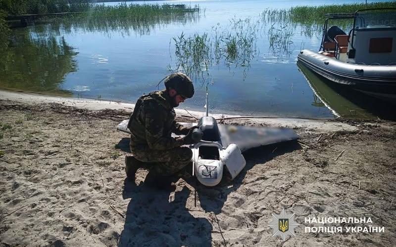 Поліцейські Полтавщини знешкодили бойову частину ворожого безпілотника