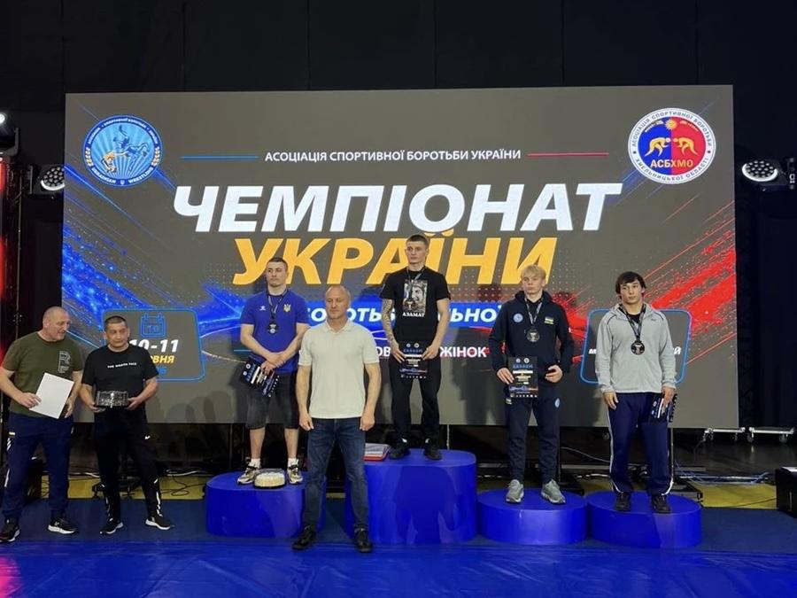 Борець із Полтавщини став чемпіоном України з вільної боротьби