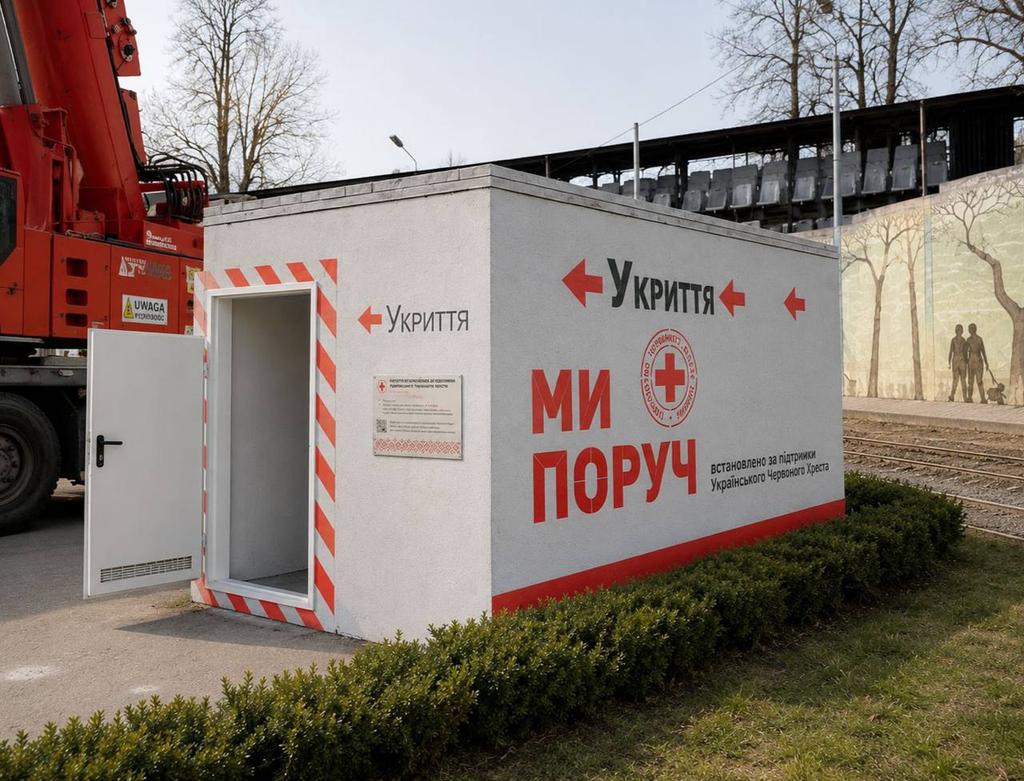 У Полтаві цього літа з'являться перші чотири модульні укриття