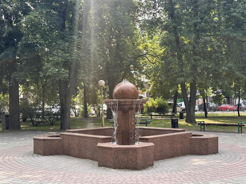 У Полтаві тимчасово не працює фонтан на вулиці 1100-річчя Полтави