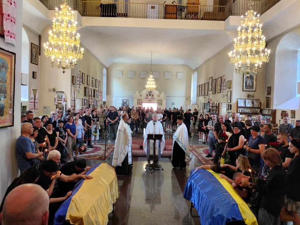 Полтавська громада попрощалась із загиблими захисниками України