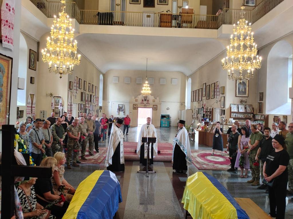 Полтавська громада попрощалась із загиблими захисниками України