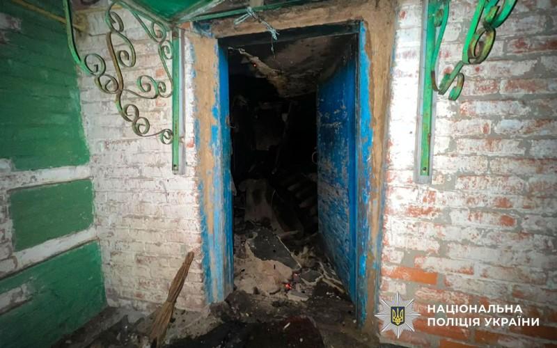 У Кременчуцькому районі в палаючому будинку виявили тіло чоловіка