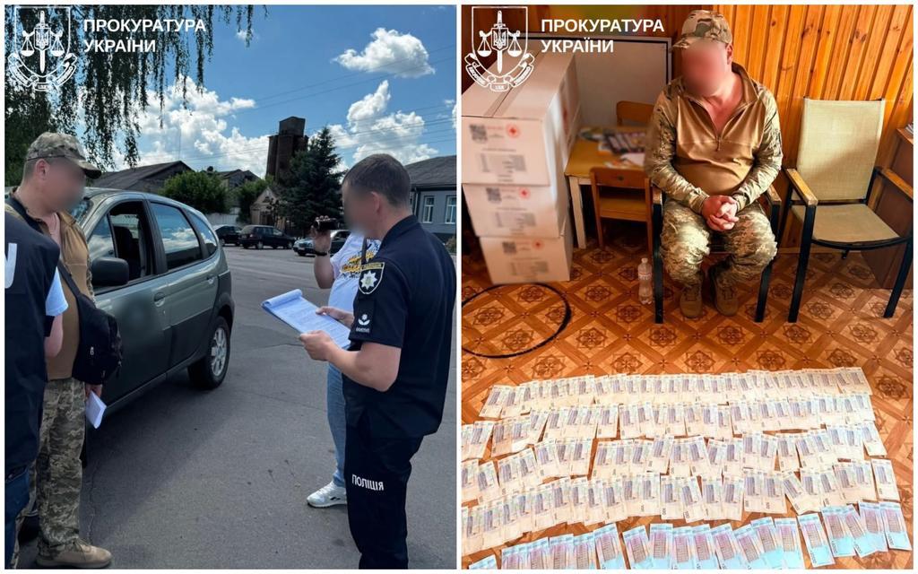 На Полтавщині викрито командира роти, який за гроші приховував відсутність підлеглого на службі