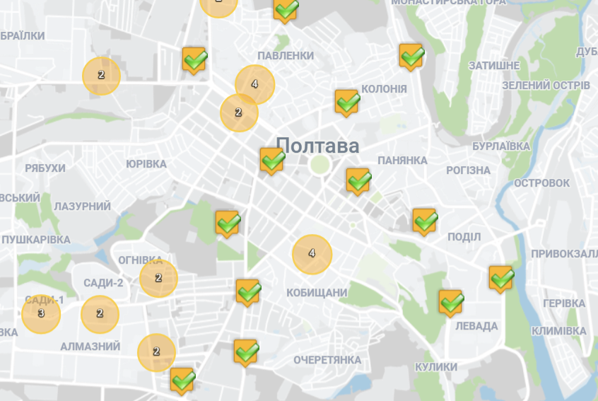 У Полтаві запустили нову платформу 15-80 для звернень до міських служб