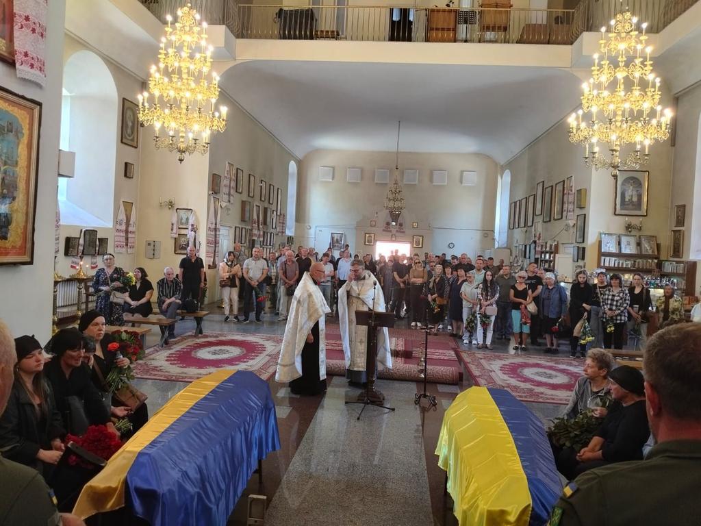 Полтавська громада попрощалась із загиблими захисниками України