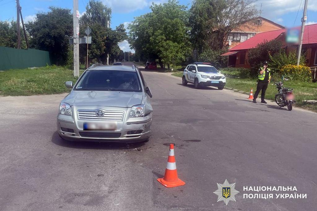 Чергова ДТП з неповнолітнім на Полтавщині: постраждав 13-річний хлопець