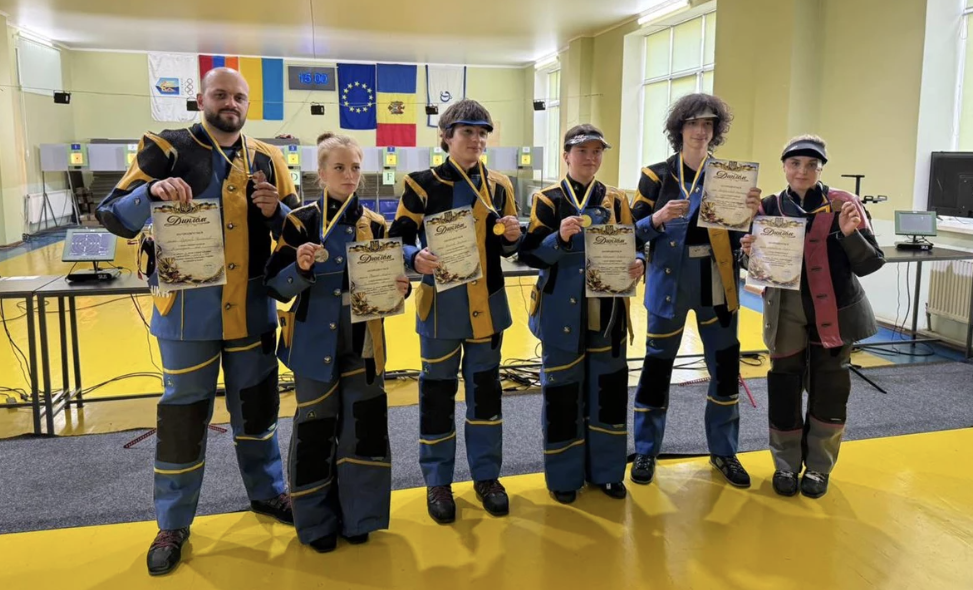Спортсмени Полтавщини здобули п'ять медалей на чемпіонаті України зі стрільби
