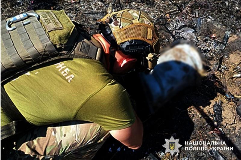 На Полтавщині вибухотехніки знешкодили бойову частину ворожого безпілотника