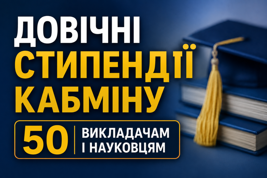 Двоє викладачів вишів Полтавщини отримали довічні стипендії