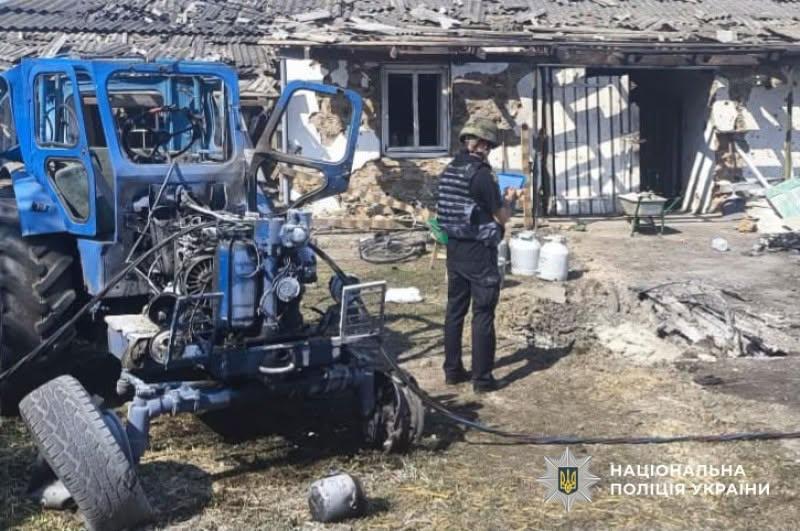 Поліція та СБУ документують наслідки ворожої атаки на Полтавщині