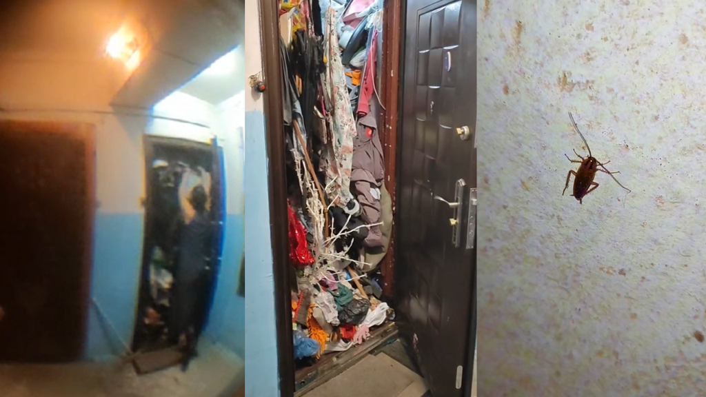Сміття до стелі, таргани й нестерпний запах: полтавці скаржаться на захаращену квартиру сусідки