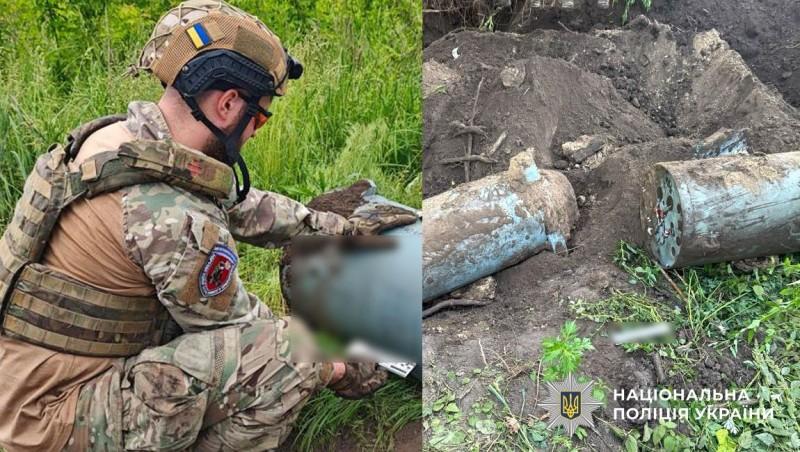 На Полтавщині вибухотехніки знешкодили бойову частину ворожої ракети