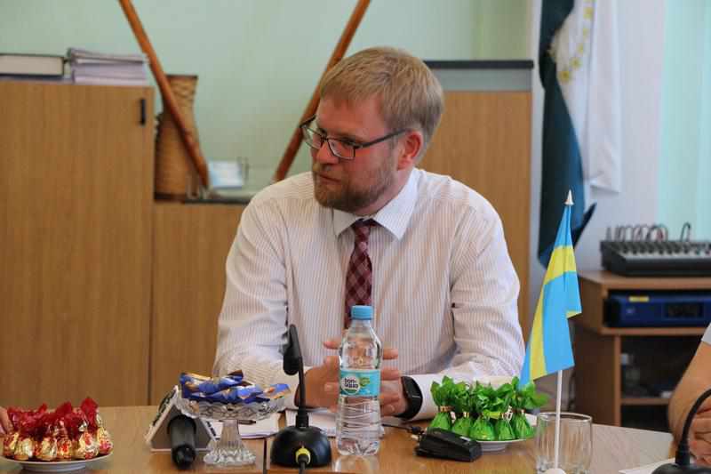 Полтаву відвідав Посол Швеції в Україні