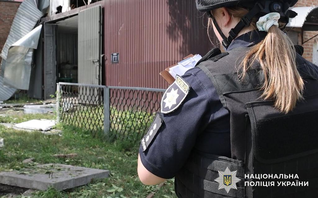 Травмовано двоє людей: поліція та СБУ документують наслідки ворожої атаки на Полтавську громаду