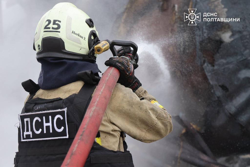 Уранці на Полтавщині ворожі БпЛА зафіксували у трьох районах