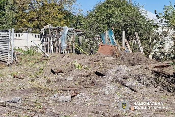 В поліції показали наслідки ворожого обстрілу Кременчука