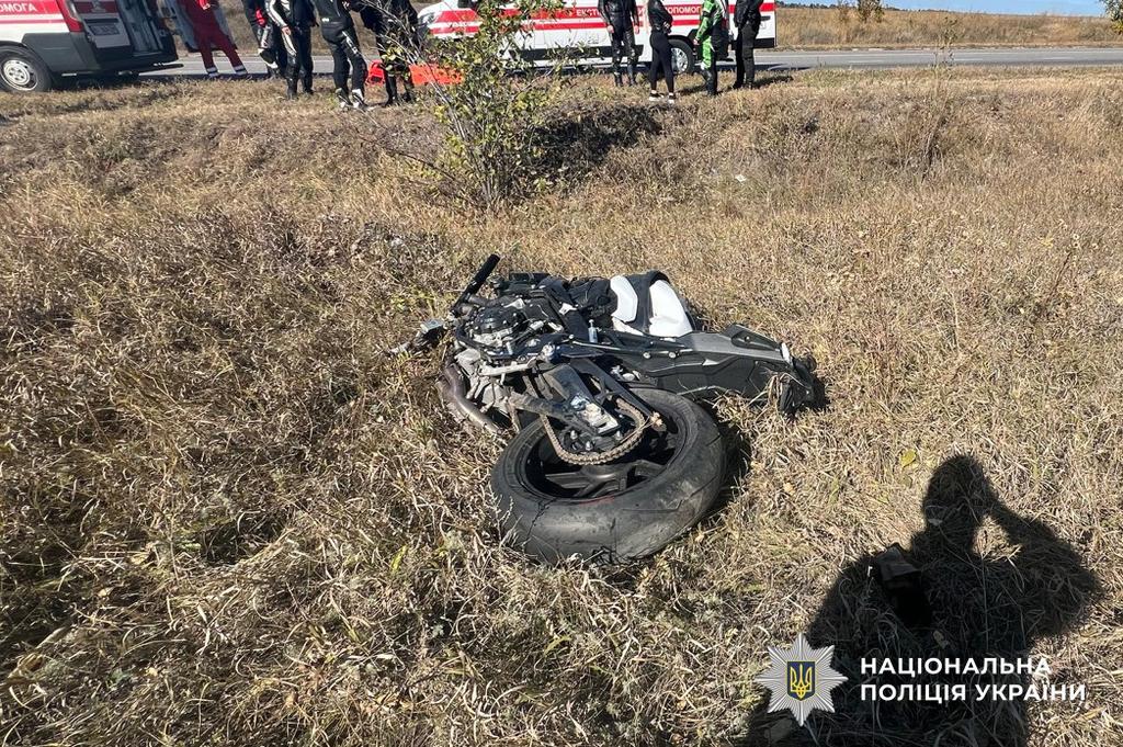 Смертельна ДТП на Полтавщині: зіткнулися мотоцикл зі скутером