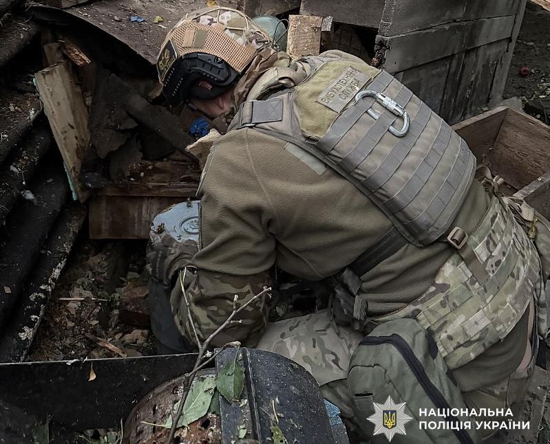 На Полтавщині знешкодили бойову частину російського дрона