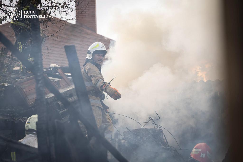 Наслідки ворожої атаки на Полтавську громаду