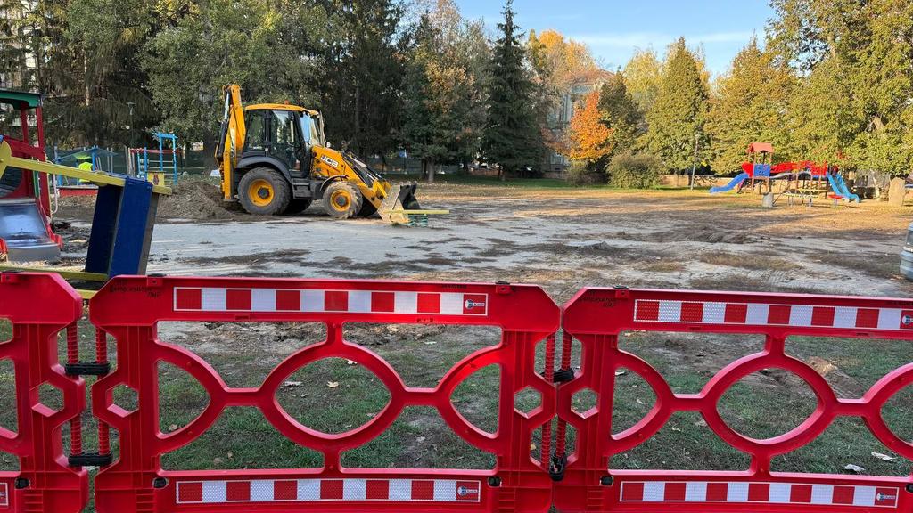 У Полтаві оновлять дитячий майданчик у Сонячному парку