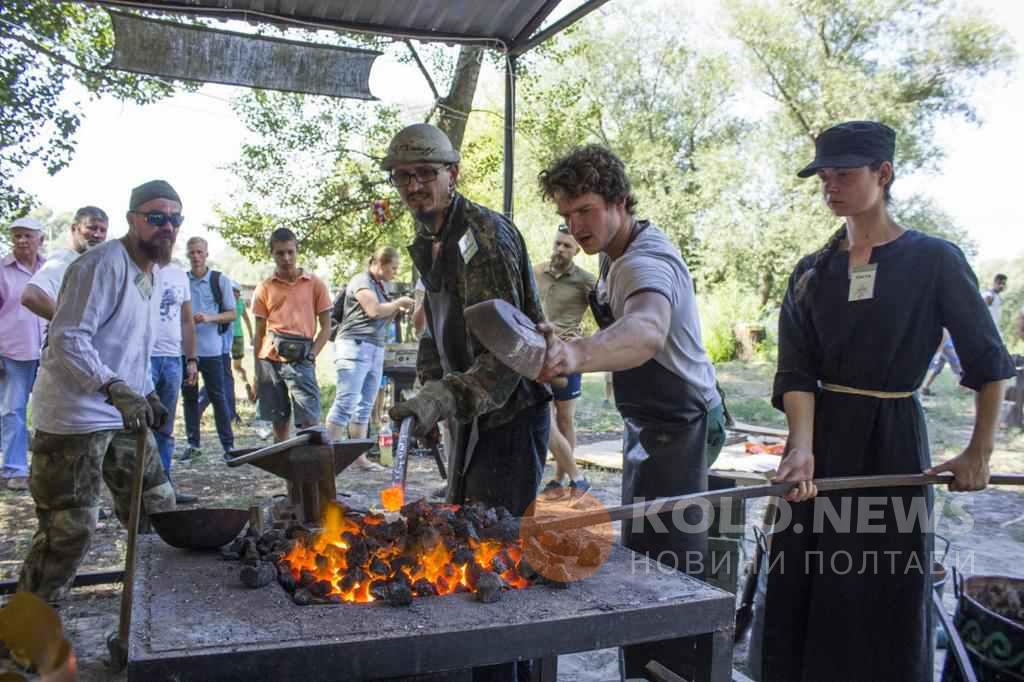 На Полтавщині відбувся ковальський фестиваль. ФОТО