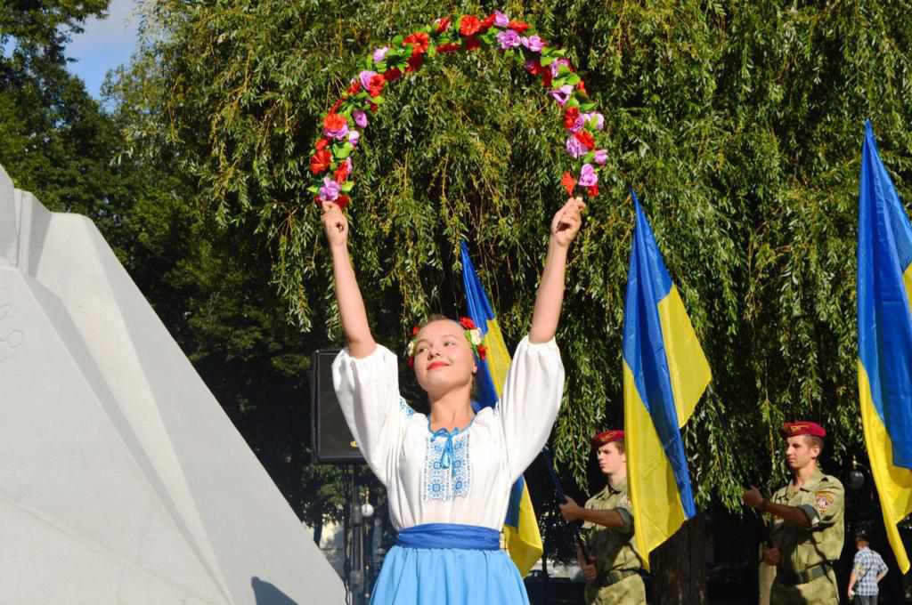 День Незалежності України: в Полтаві нагородили учасників АТО та дали премії імені Самійла Величка. ФОТО