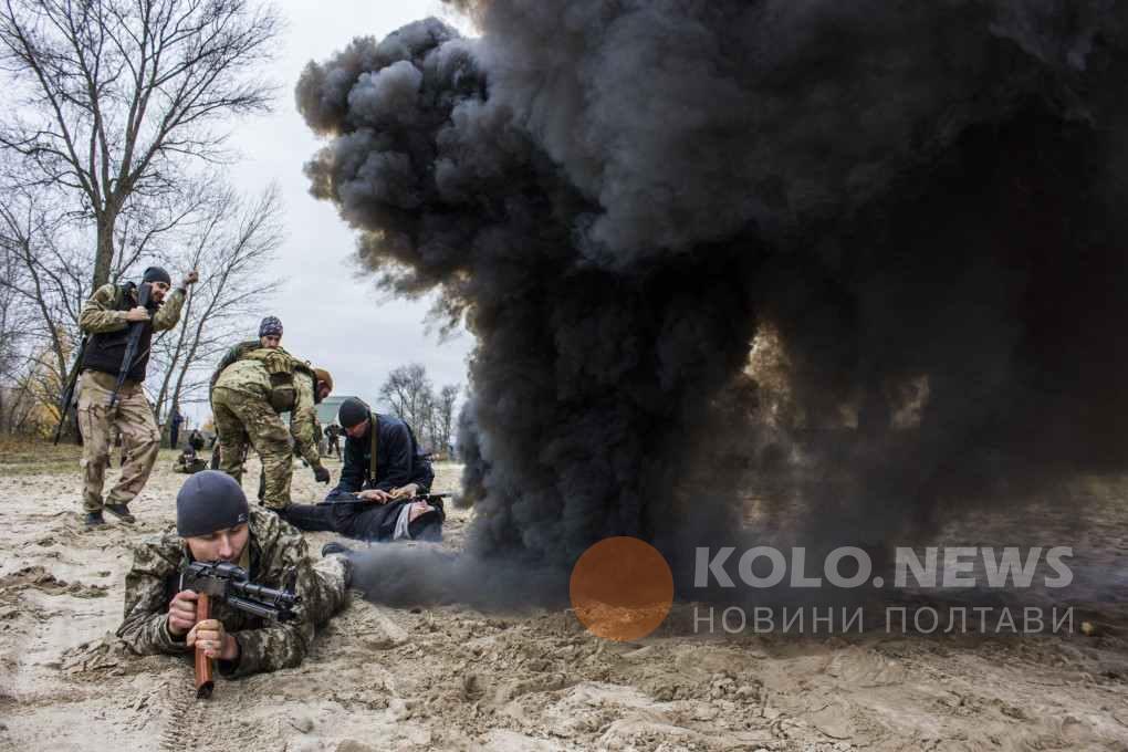 Відстрілялися на «п’ять»: під Полтавою провели навчання стрілецького батальйону. ФОТО