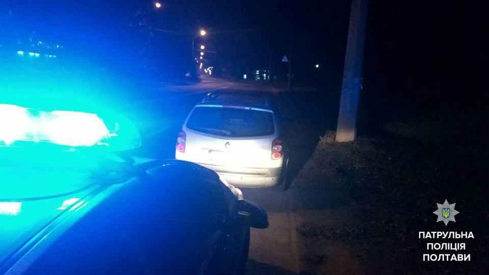 У Полтаві зловили нетверезу водійку