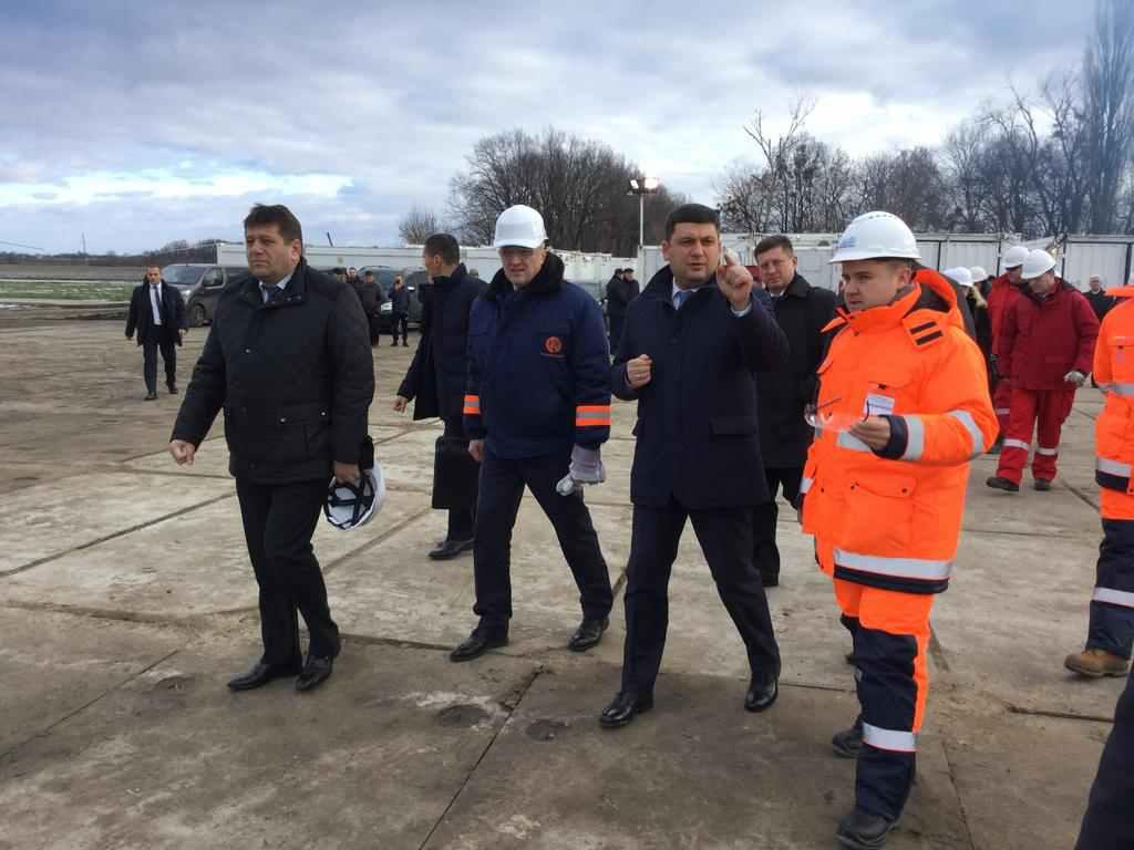 Як Володимир Гройсман на хорватську бурову на Полтавщину прилітав