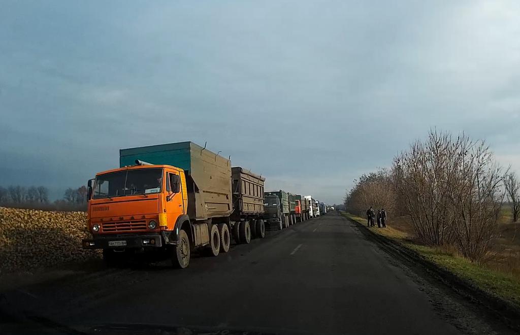 На Полтавщині водій вчадів у кабіні власної вантажівки