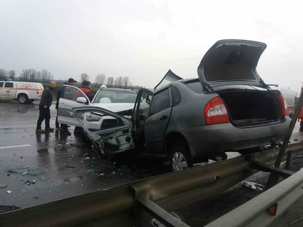 У ДТП під Полтавою постраждали п’ятеро людей