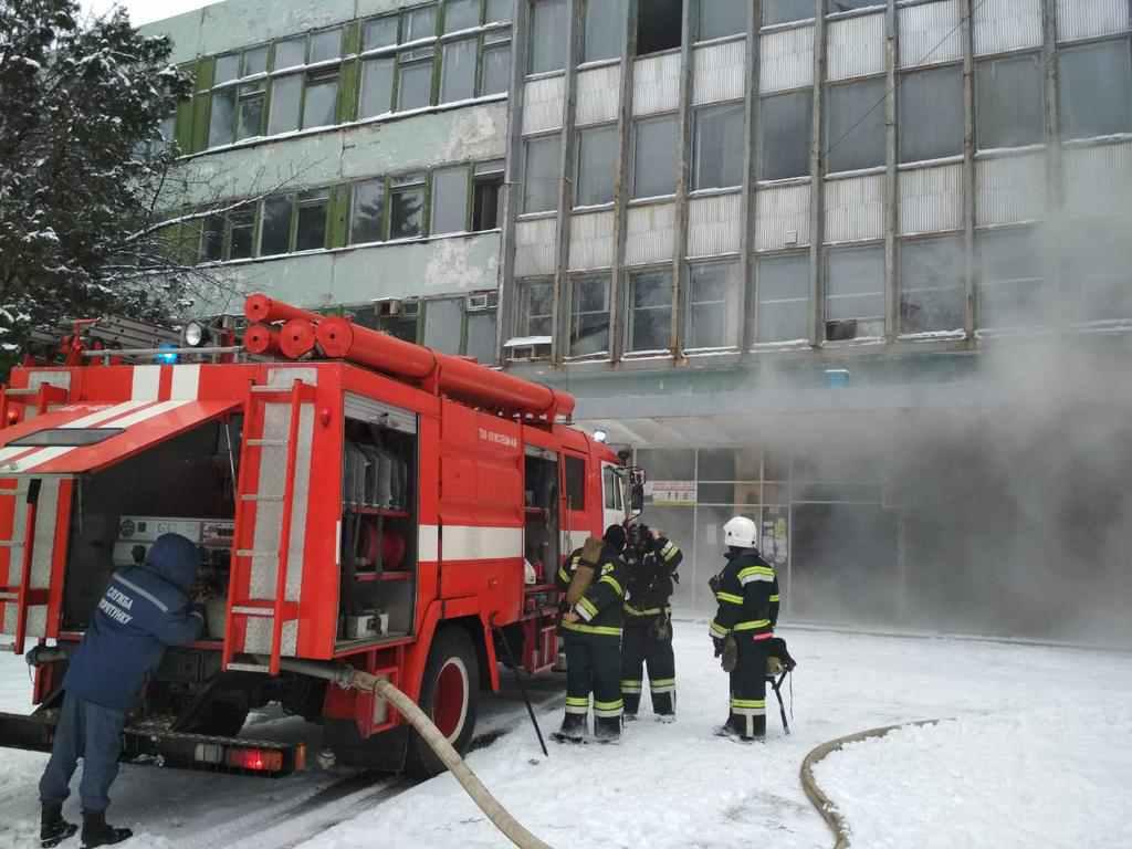 У Полтаві горів завод ГРЛ