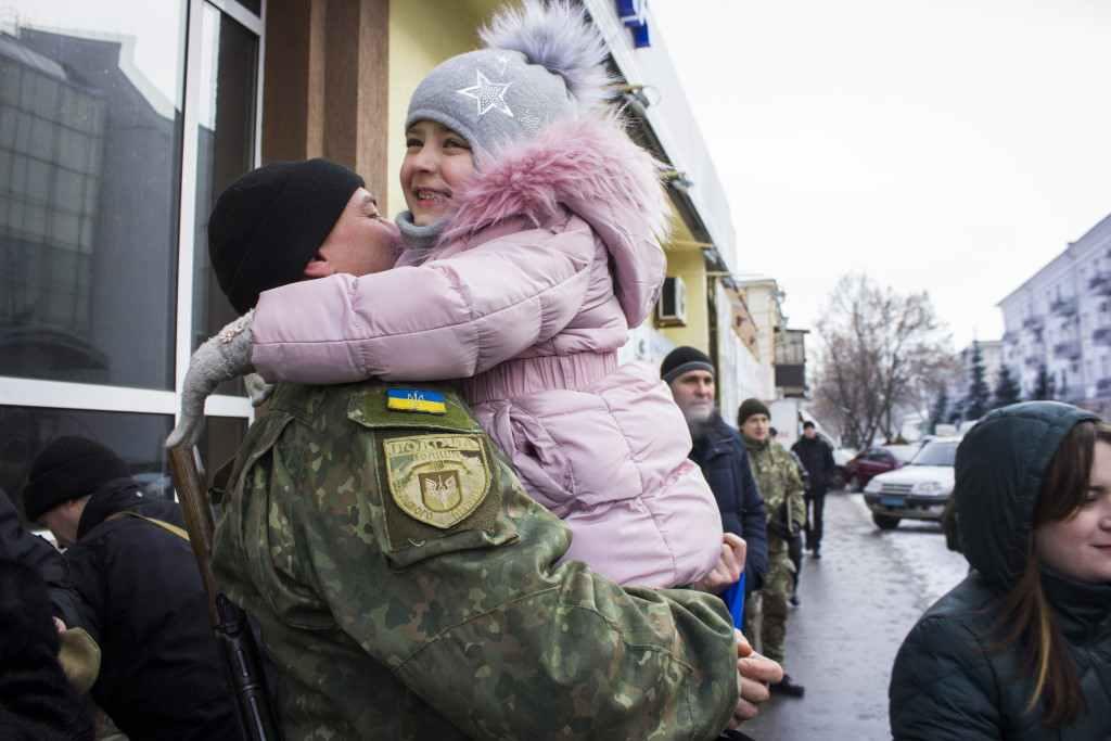 З Луганщини повернувся батальйон «Полтава». ФОТО