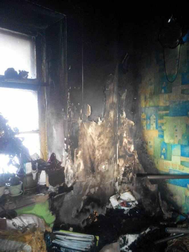 8 березня на Полтавщині палала квартира