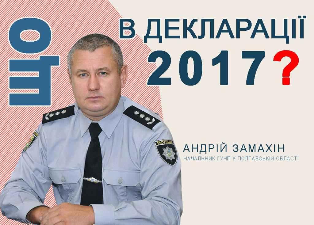 Родина головного полісмена Полтавщини живе на зарплату й у квартирі родича